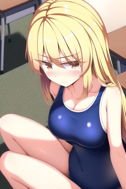 サンプル画像2:東方風金髪美女、スクール水着詰め合わせ(宮倉まどか) [d_259749]