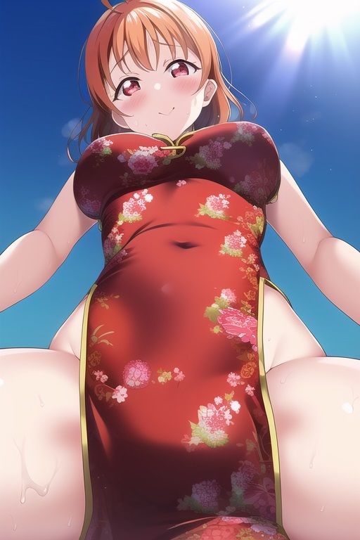 サンプル画像1:ラ○ライブ！サンシャイン！！CG集 高○千歌（チャイナ服） R-18あり(メンダコ) [d_259895]