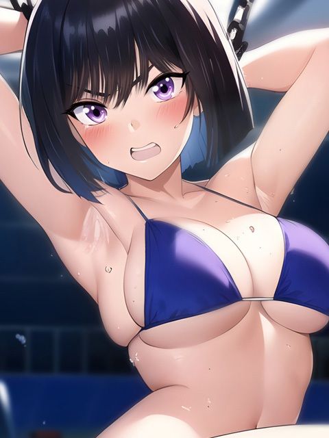 サンプル画像2:女子校生に蹴られるだけSPECIAL 女子校生な幼馴染とプールでラッキースケベ パーフェクトコレクション(ミックス ステーション) [d_260028]