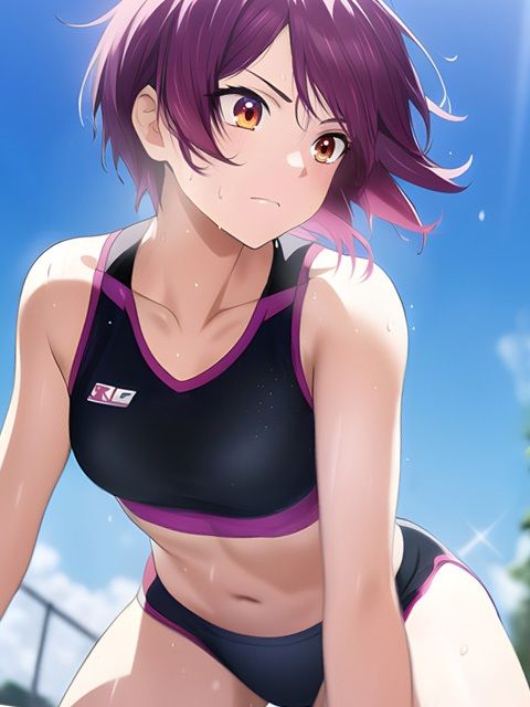 サンプル画像6:女子校生に蹴られるだけSPECIAL 女子校生な幼馴染とプールでラッキースケベ パーフェクトコレクション(ミックス ステーション) [d_260028]