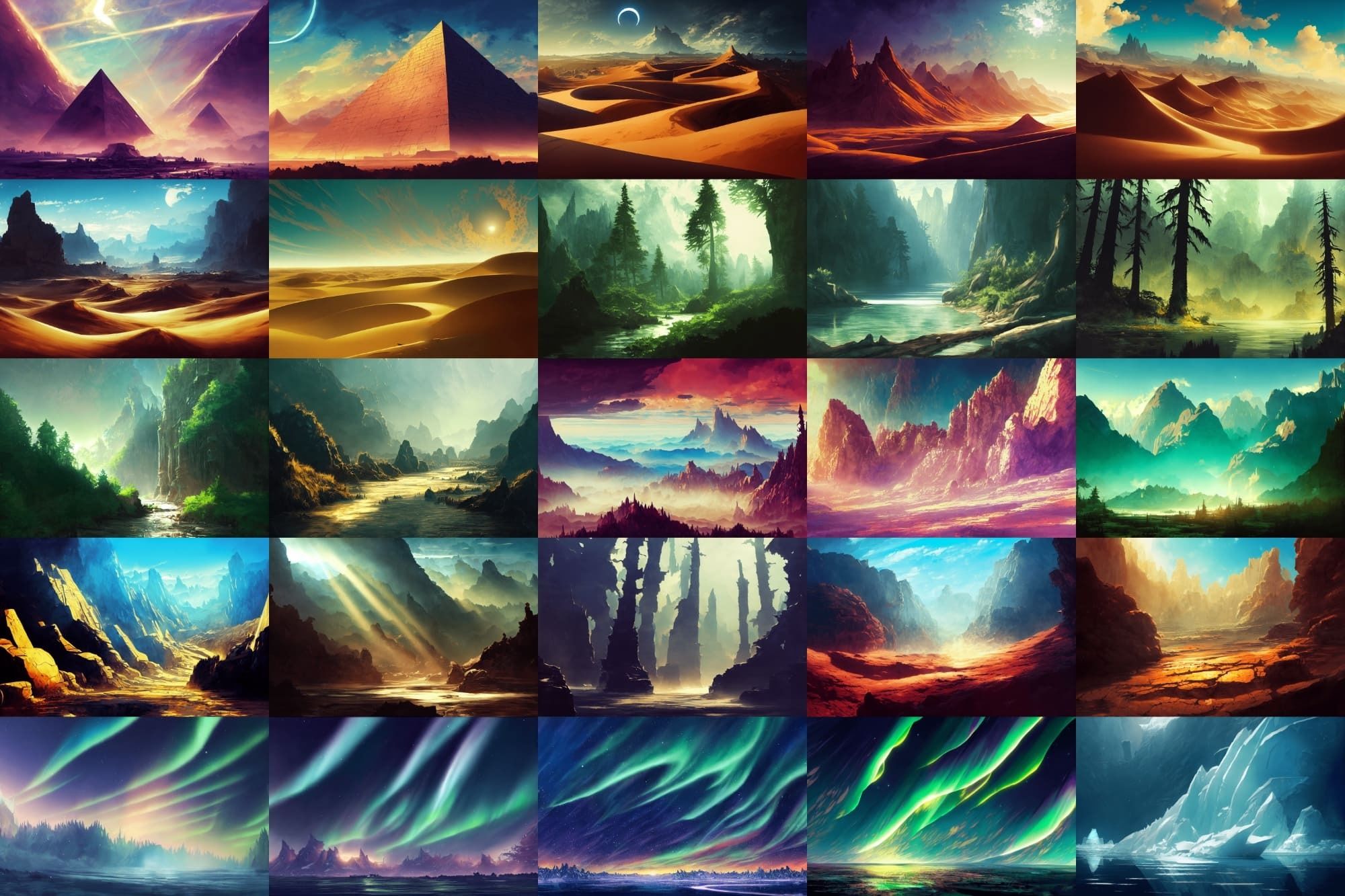 サンプル画像3:【草原や森や川などの自然系背景】著作権フリーの高解像度画像（100枚）(Game Material Store) [d_260076]