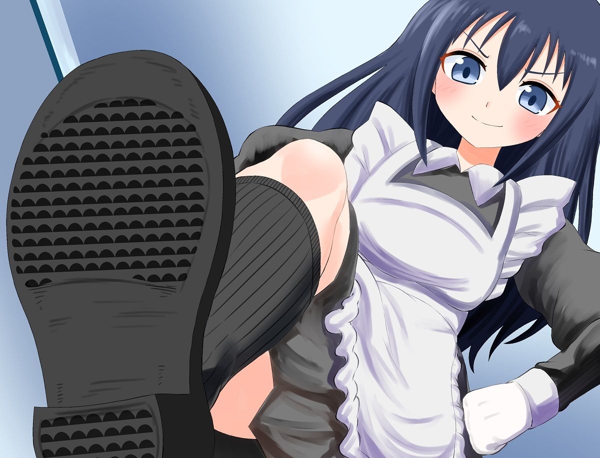 サンプル画像2:イラスト集 泥棒vsジャイアントメイド(アホ寺僧侶) [d_260215]