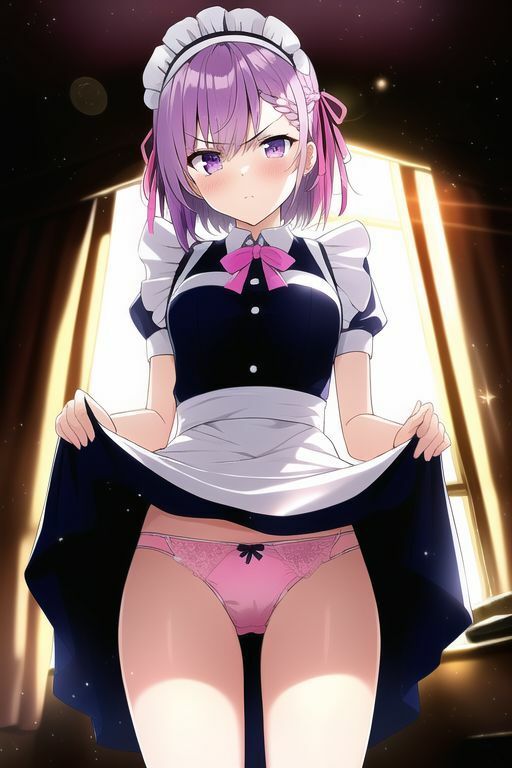 サンプル画像4:紫髪女子の下着(五本木ポメ) [d_260274]