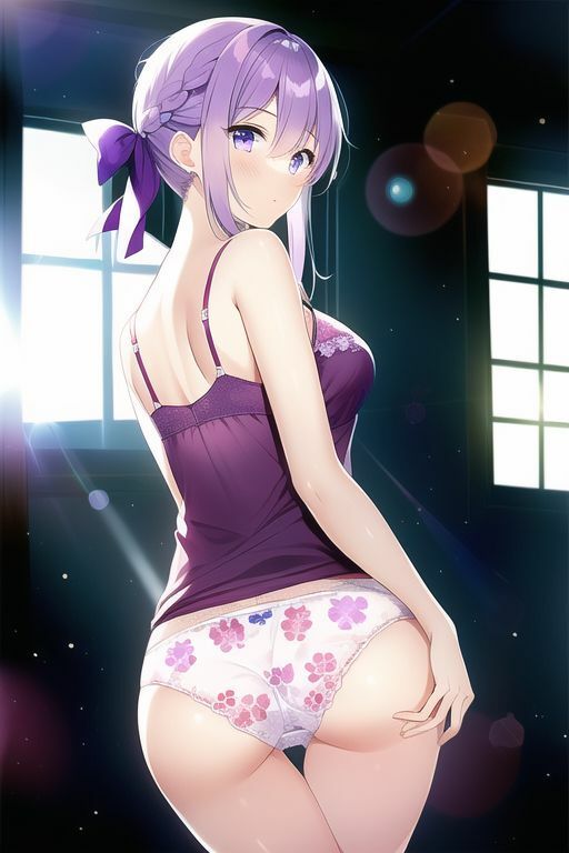紫髪女子の下着のサンプル画像 6