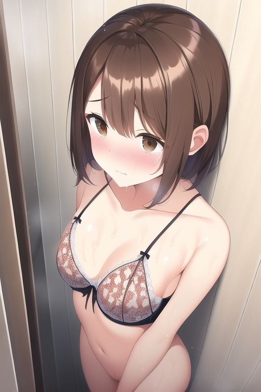 サンプル画像2:アイドル級茶髪美女、えちえち着衣シャワー集(白雪くるみ) [d_260292]