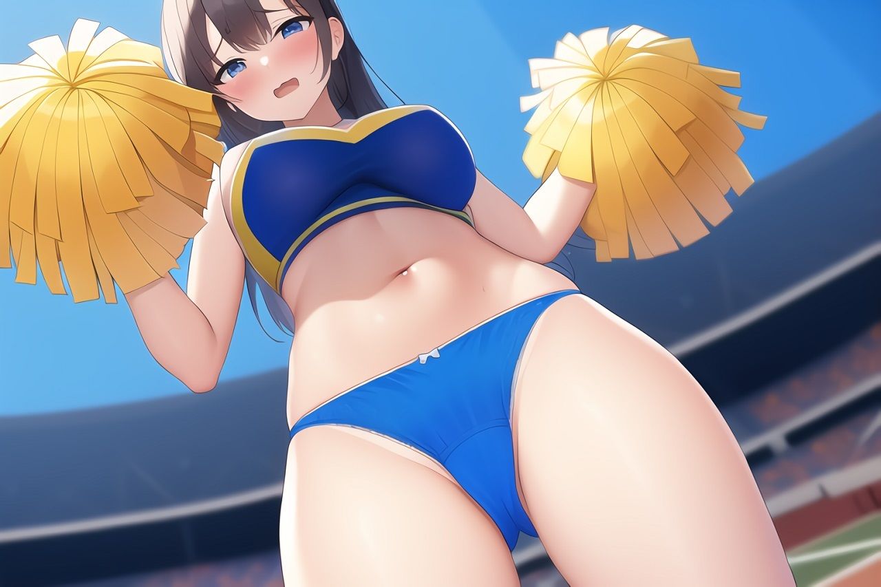 サンプル画像1:チアリーダーの女の子 Vol.1(ありす工房) [d_260378]