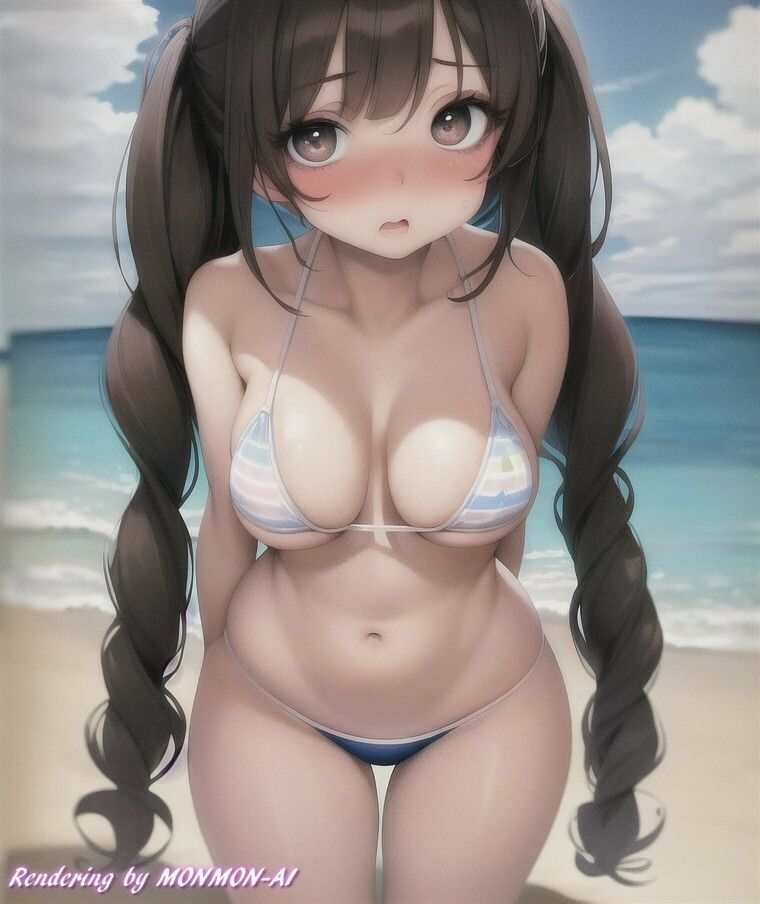 サンプル画像4:ツインテール水着写真集(monmon) [d_260549]