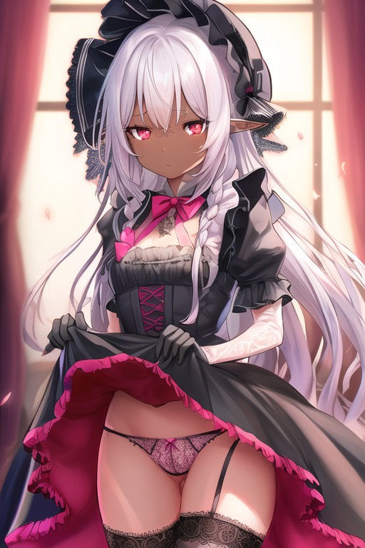 サンプル画像3:（基本CG50枚）下着が可愛くてムラムラする微エロな女の子CGイラスト集(AKIBA-TRY) [d_260701]