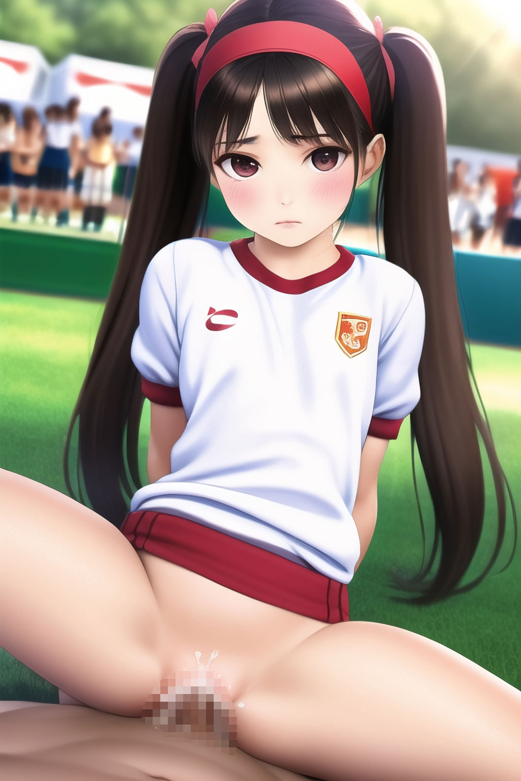 サンプル画像4:体育祭に中出し参加！(ジャングルジム) [d_260777]