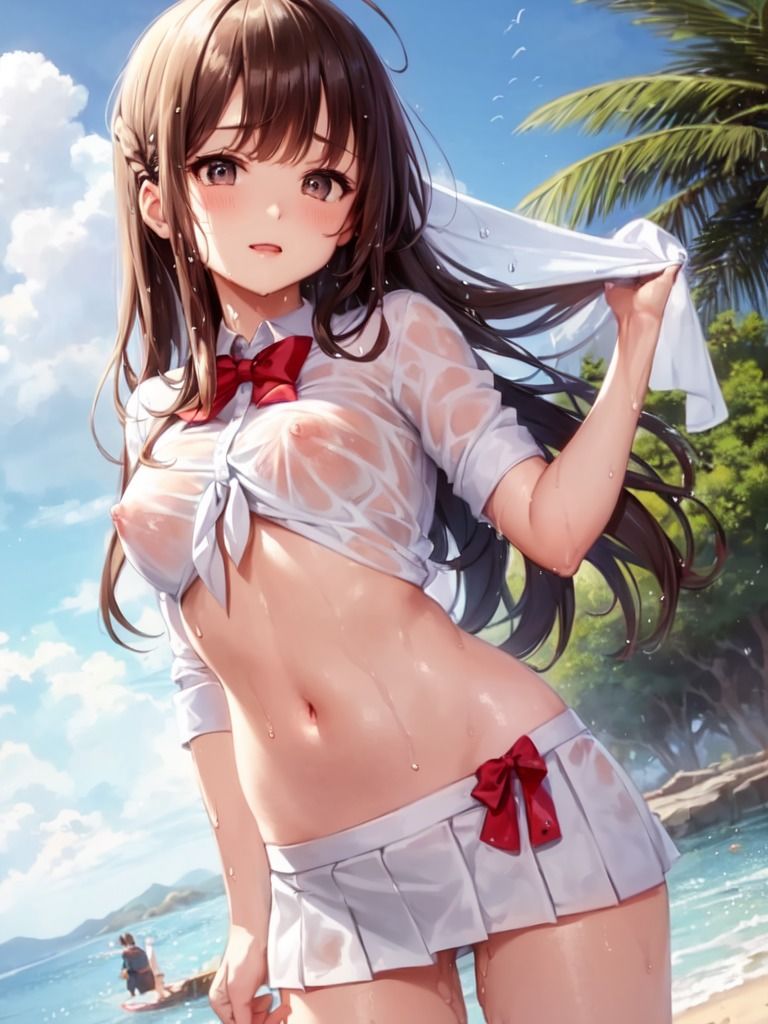 サンプル画像3:びしょ濡れ少女たち(ぽりっしゅ本舗) [d_260805]