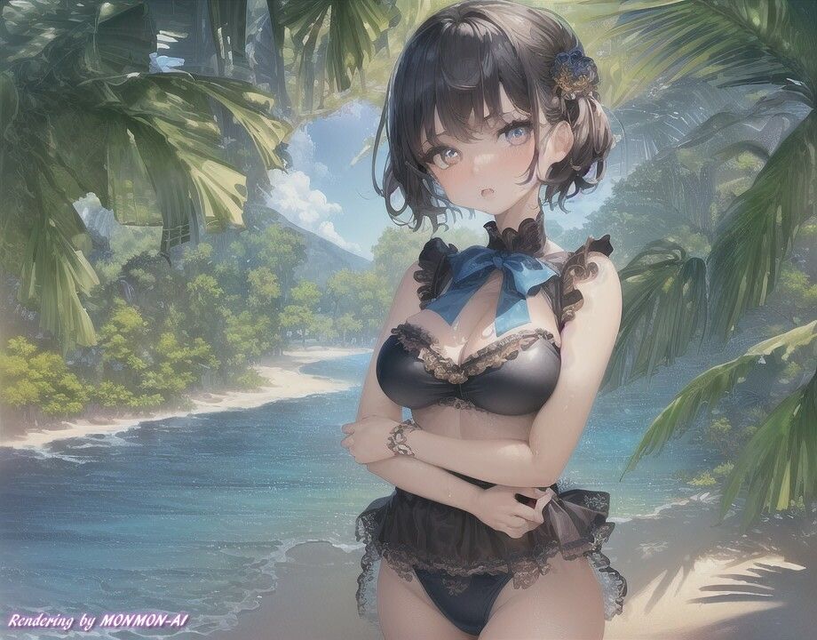 サンプル画像2:かわいい系水着写真集vol.1(monmon) [d_260863]