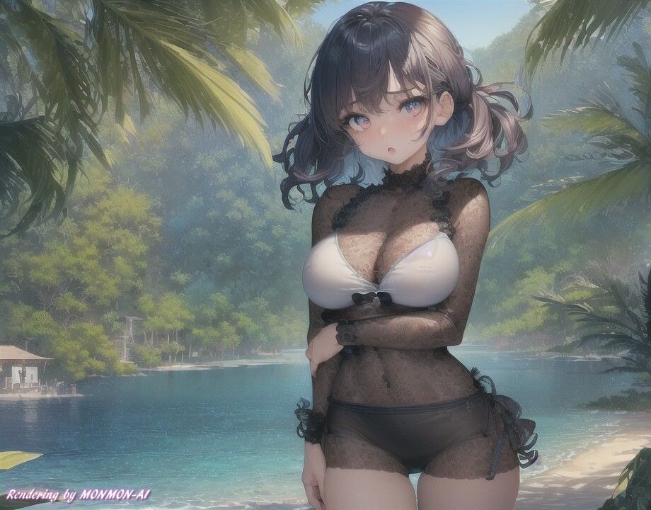 サンプル画像4:かわいい系水着写真集vol.1(monmon) [d_260863]