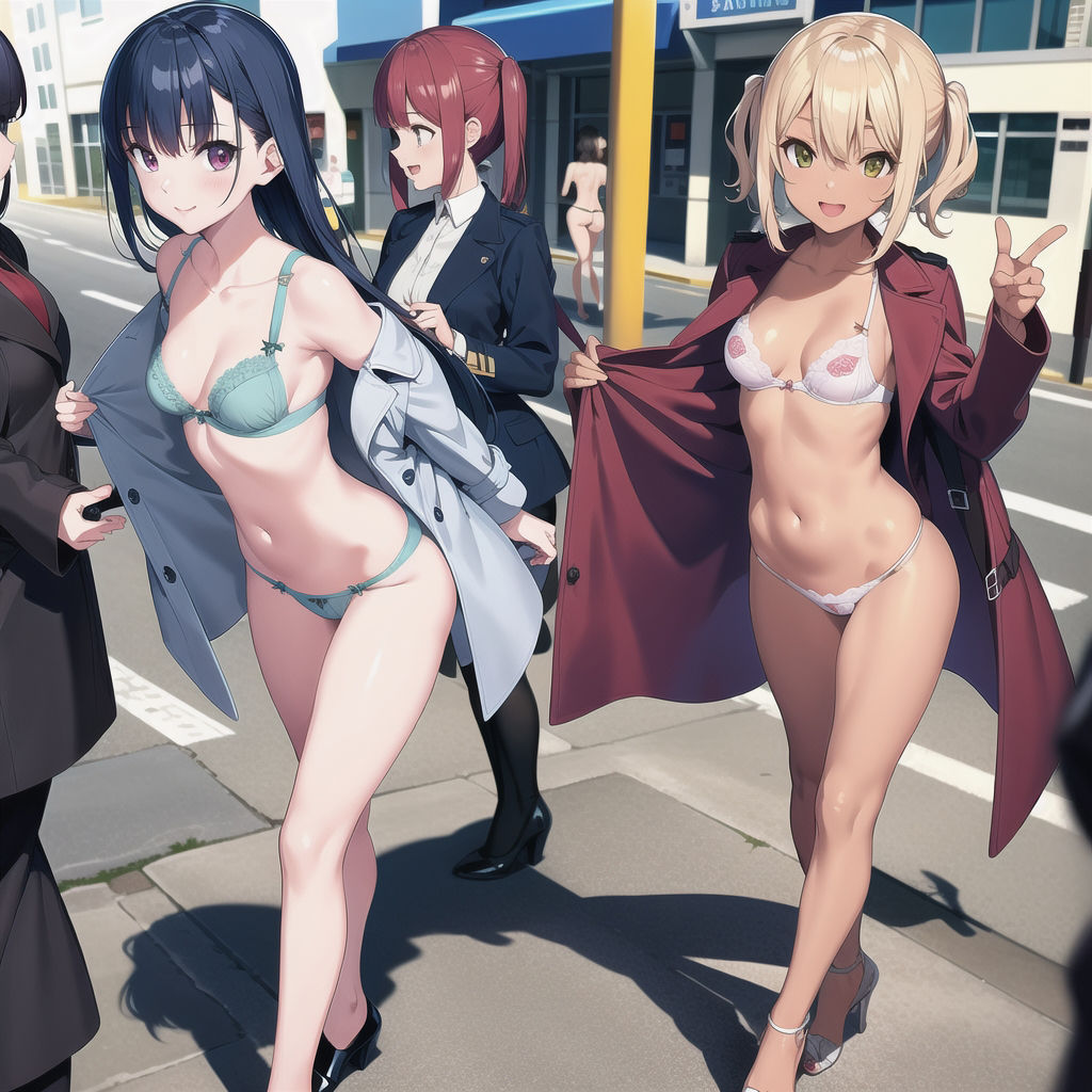 サンプル画像4:性癖シリーズ 街中露出(エロイムエッサイムン) [d_261054]