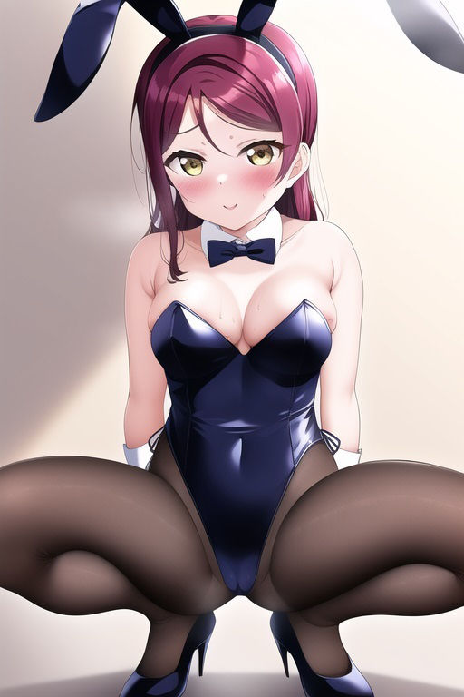 サンプル画像3:ラ○ライブ！サンシャイン！！CG集 桜○梨子（バニーガール） R-18あり(メンダコ) [d_261164]