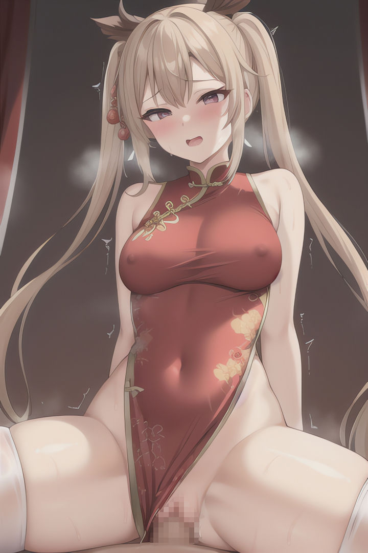 サンプル画像6:発情したツインテールのチャイナ娘が可愛くて(少女図鑑) [d_261190]