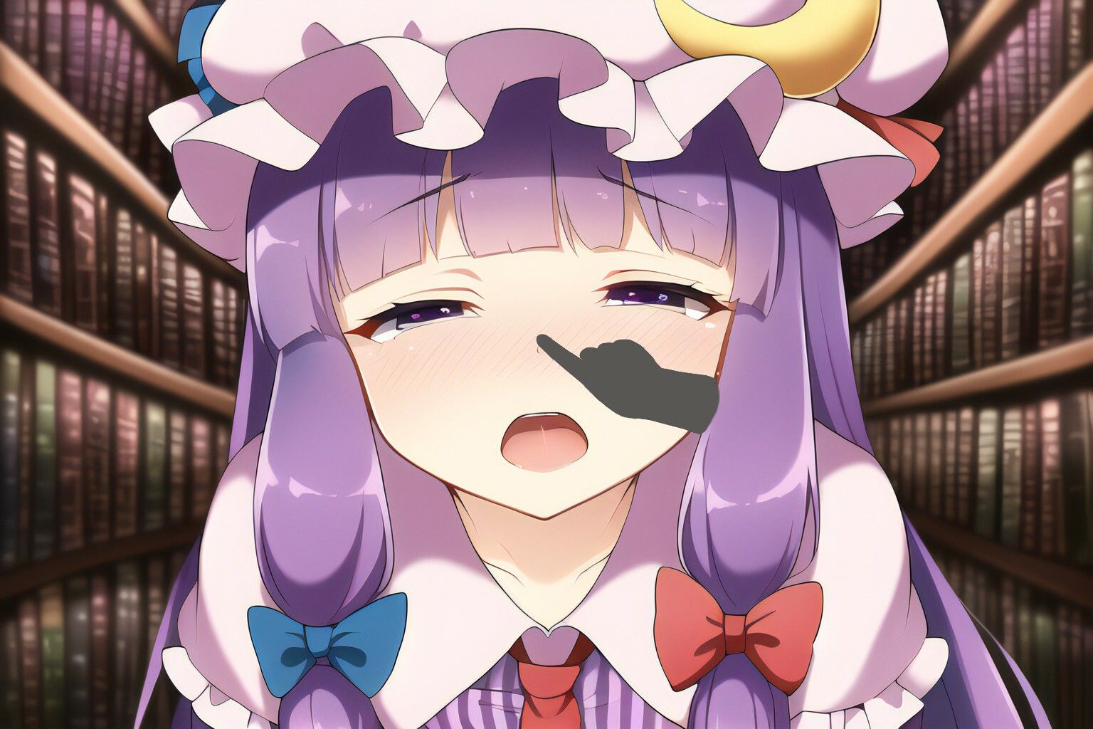 サンプル画像2:東方鼻炎指〜a strange finger tickling noses〜 part2(くしゃみフェチ専門店) [d_261237]