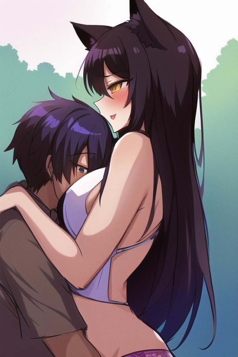 サンプル画像5:狼女に噛まれたら狼女になる(催●スマホの淫魔) [d_261268]