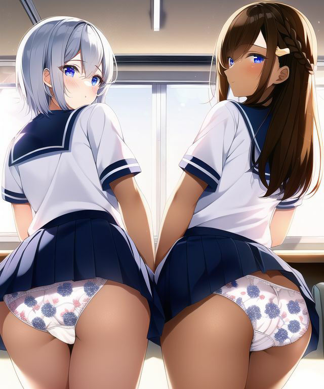 サンプル画像2:女子二人の下着2(五本木ポメ) [d_261321]