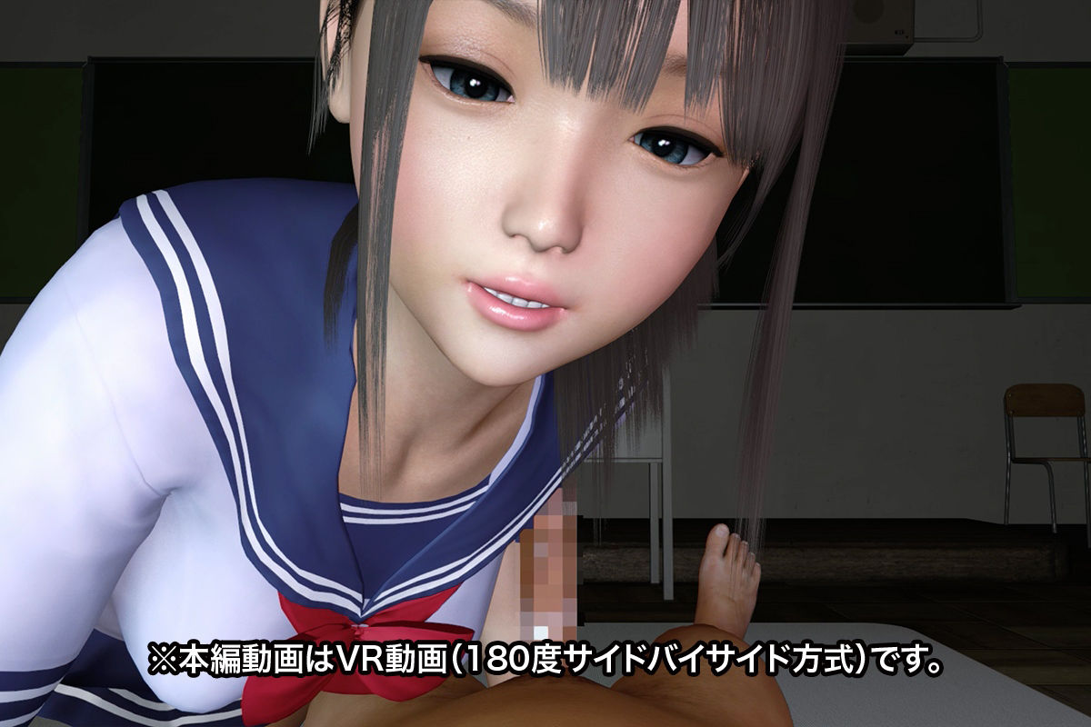 サンプル画像1:【VR動画】ポニテっ娘VR(NLsoft) [d_261724]