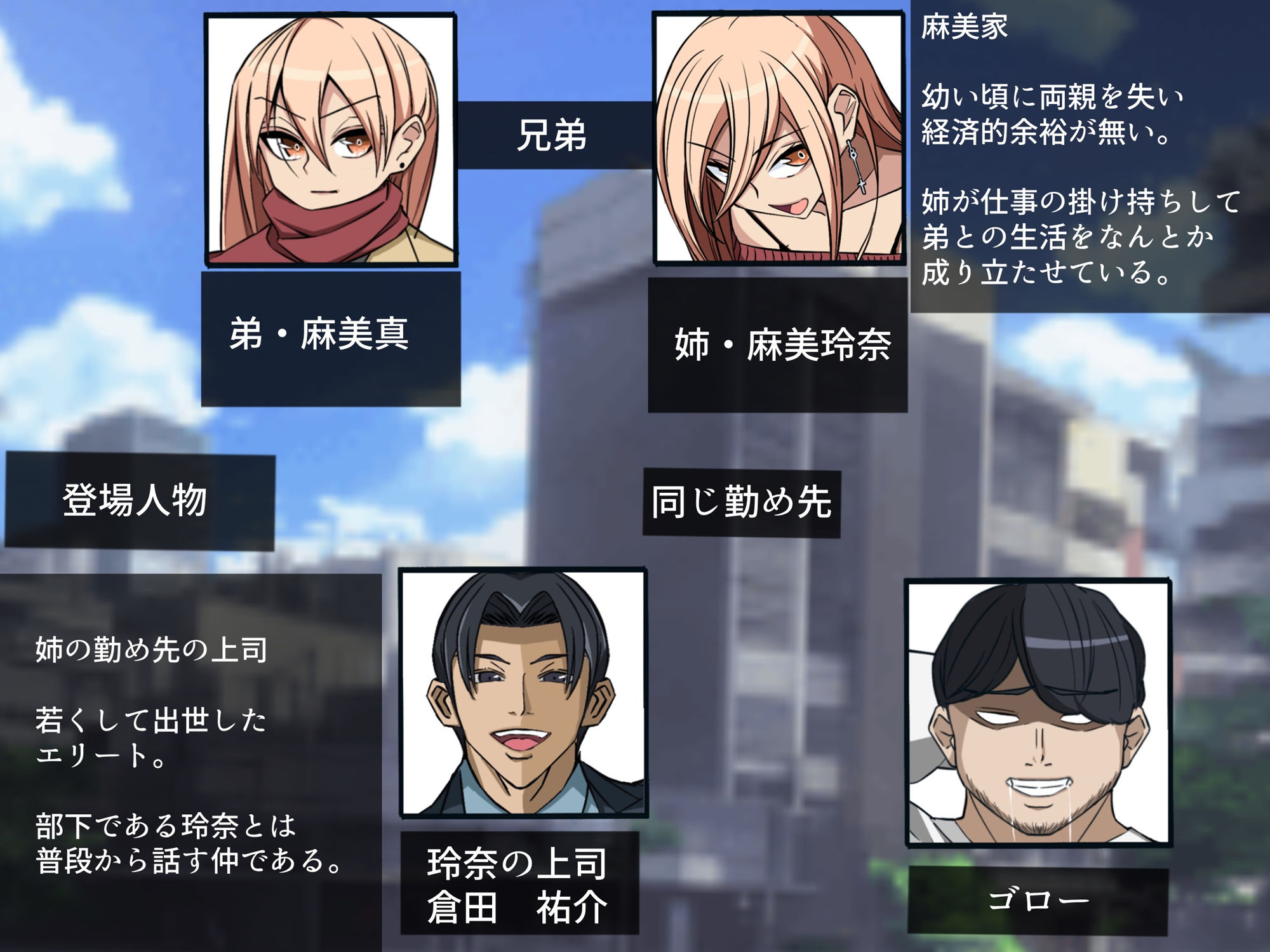 サンプル画像1:俺は姉の上司♂のオンナにされた(よもぎぱら) [d_261775]