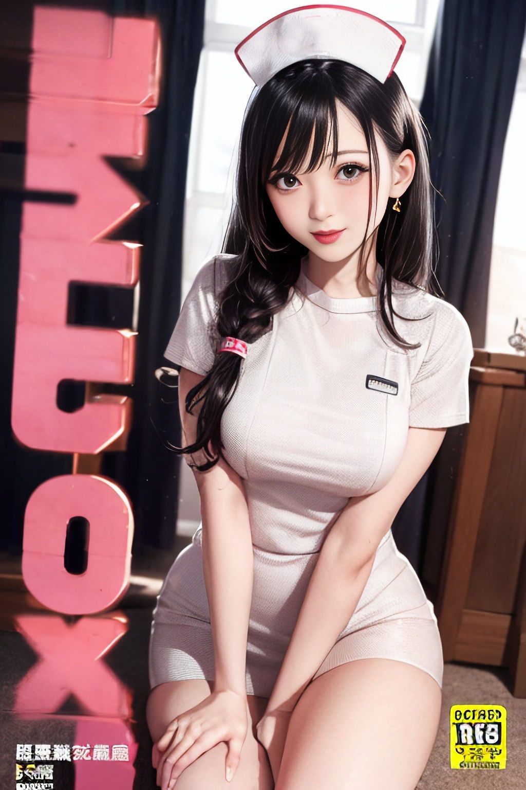 サンプル画像1:常識改変ナースと性交可能クリニックDVDパッケージ集(ハーゼの記録) [d_262143]