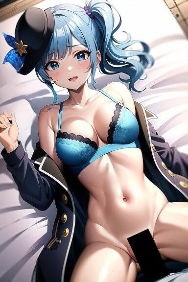 サンプル画像2:水色ギャルちゃんのちょっぴりえっちなCG集(いっしき亭) [d_262188]