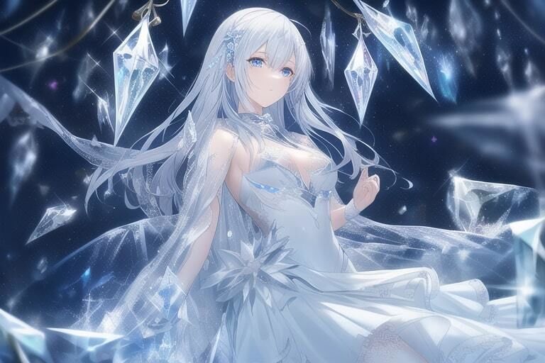 サンプル画像3:NovelAIイラスト集 呪文・解説付き(Min) [d_262215]