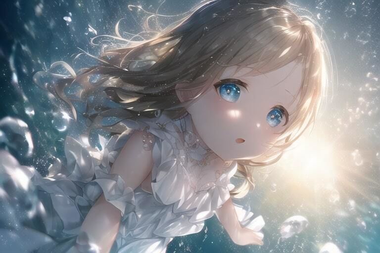 サンプル画像4:NovelAIイラスト集 呪文・解説付き(Min) [d_262215]