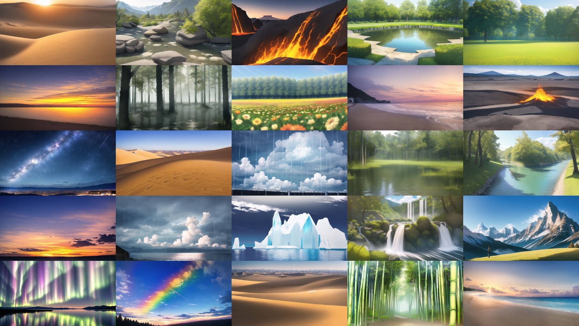 サンプル画像4:【アニメ調の自然系背景】著作権フリーの高解像度画像（100枚）(Game Material Store) [d_262220]