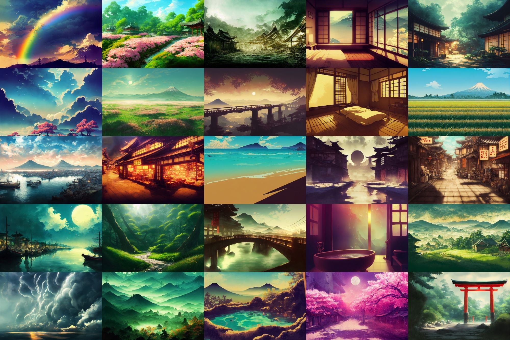 サンプル画像3:【日本、和風系背景】著作権フリーの高解像度画像（100枚）(Game Material Store) [d_262224]