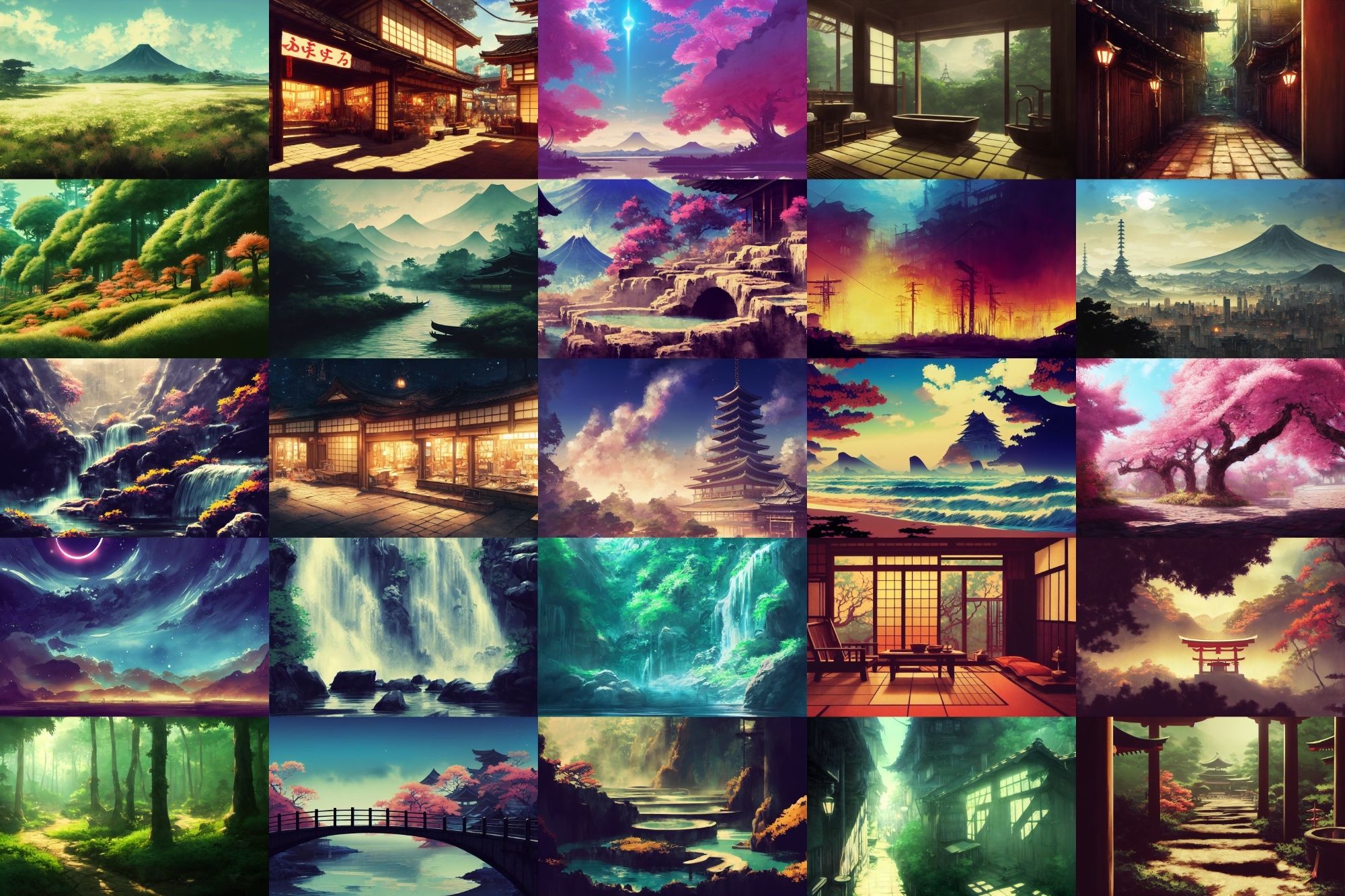 サンプル画像4:【日本、和風系背景】著作権フリーの高解像度画像（100枚）(Game Material Store) [d_262224]