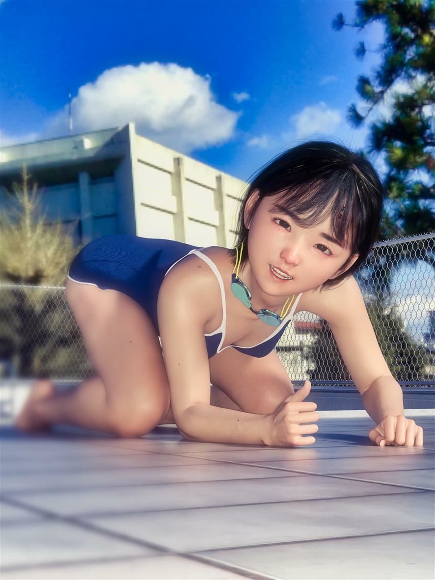 サンプル画像5:スク水少女撮影会:有栖川さやか(Tacroscript) [d_262274]