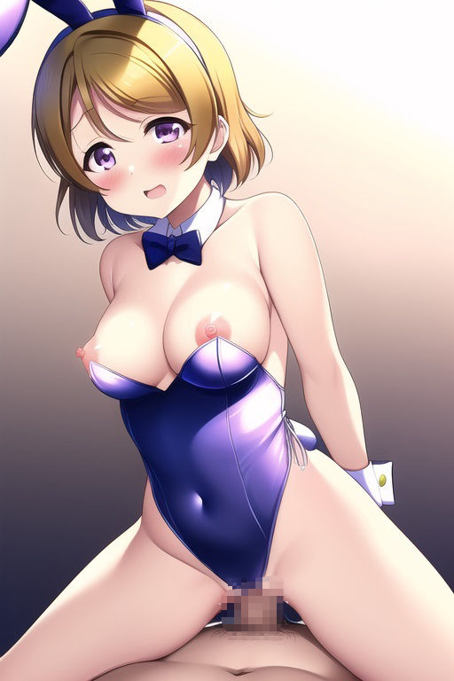 サンプル画像5:ラ○ライブ！CG集 小〇花陽（バニーガール） R-18あり(メンダコ) [d_262279]