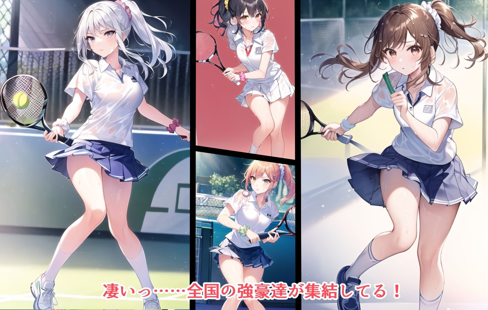 サンプル画像2:全国有名テニス少女 催●輪●合宿(ここに病院を建てよう) [d_262294]