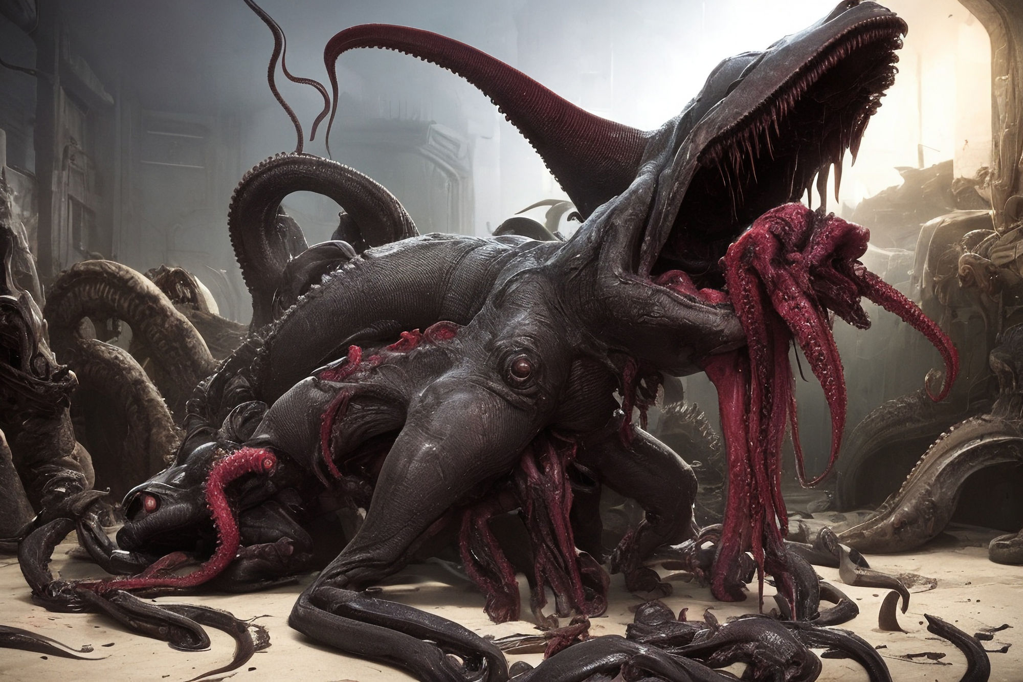 サンプル画像2:地獄のクリーチャー画像集(ハーゼの記録) [d_262328]