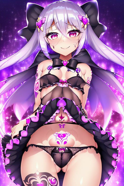 サンプル画像3:淫紋魔法少女のエッチな夜1(AI幻想庭園) [d_262386]