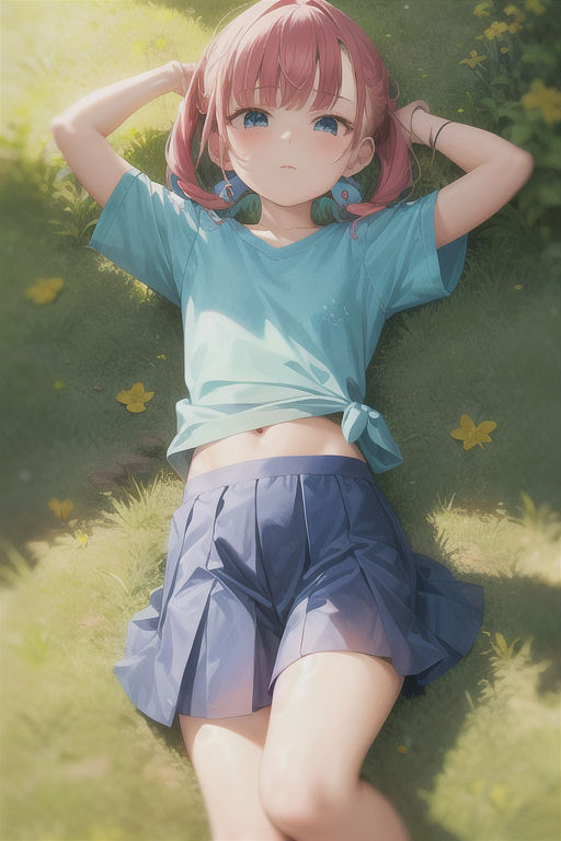 サンプル画像1:スマホアプリで〇リを強●悪堕ち魔法少女化(AI堕ちランド) [d_262463]