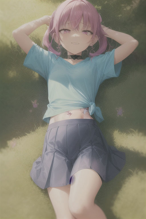 サンプル画像3:スマホアプリで〇リを強●悪堕ち魔法少女化(AI堕ちランド) [d_262463]