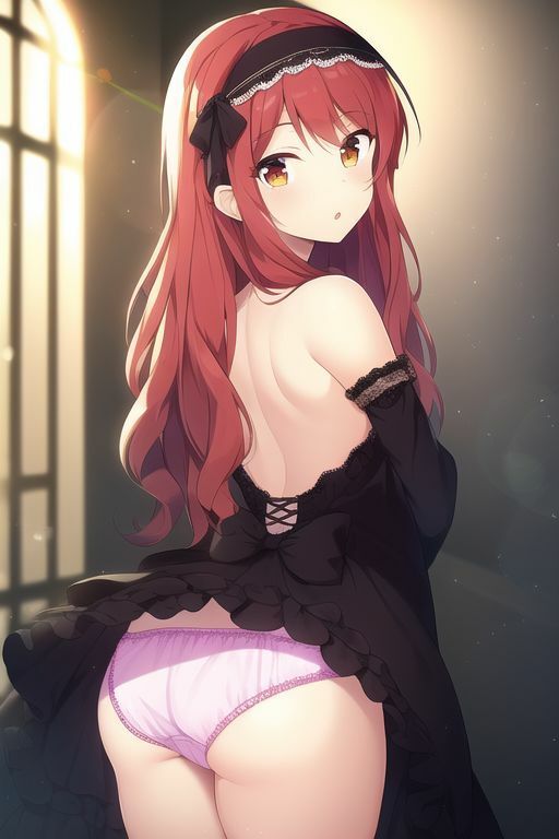 サンプル画像4:赤髪女子の下着(五本木ポメ) [d_262552]