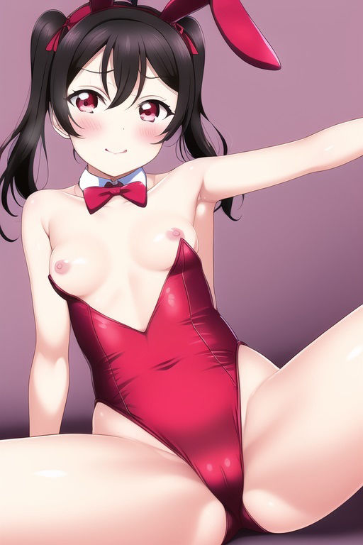 サンプル画像4:ラ○ライブ！CG集 矢〇にこ（バニーガール） R-18あり(メンダコ) [d_262630]