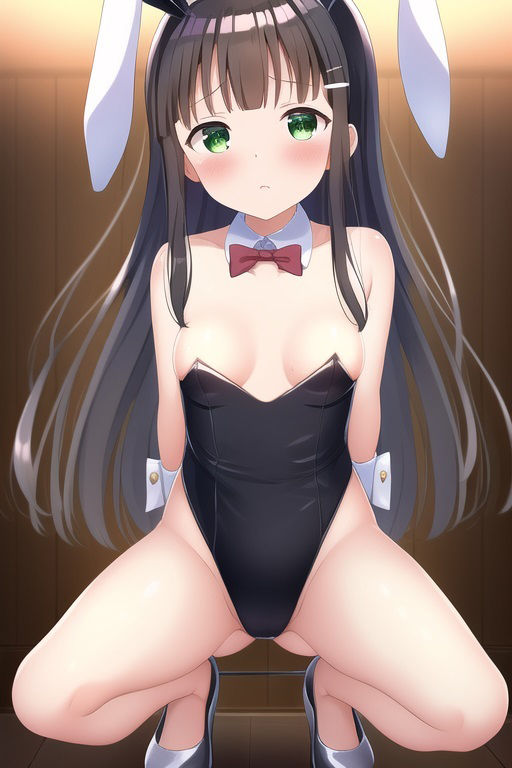 サンプル画像4:ご〇文はうさぎですか？CG集 千〇（バニーガール） R-18あり(メンダコ) [d_262885]