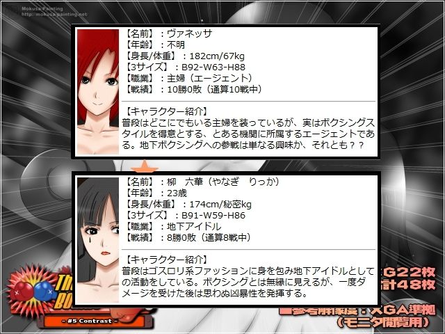 サンプル画像3:The Topless Boxing -＃5 Contrast-(Mokusa) [d_263083]