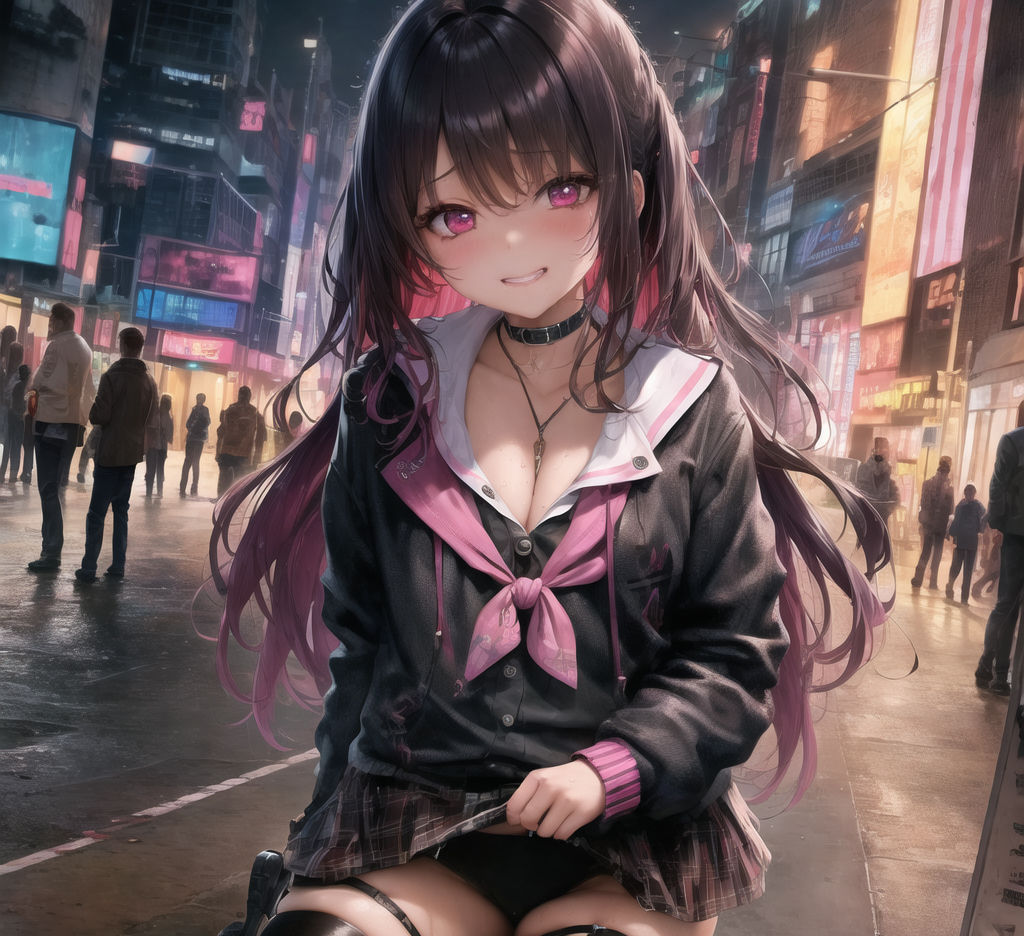 サンプル画像5:近未来売春都市(枯葉屋) [d_263128]