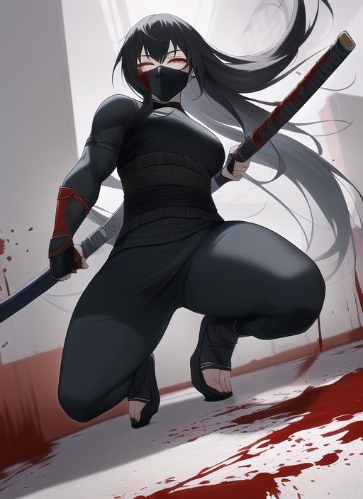 サンプル画像3:一輪の花・女忍者しのぶの復讐1(データベースマン) [d_263596]