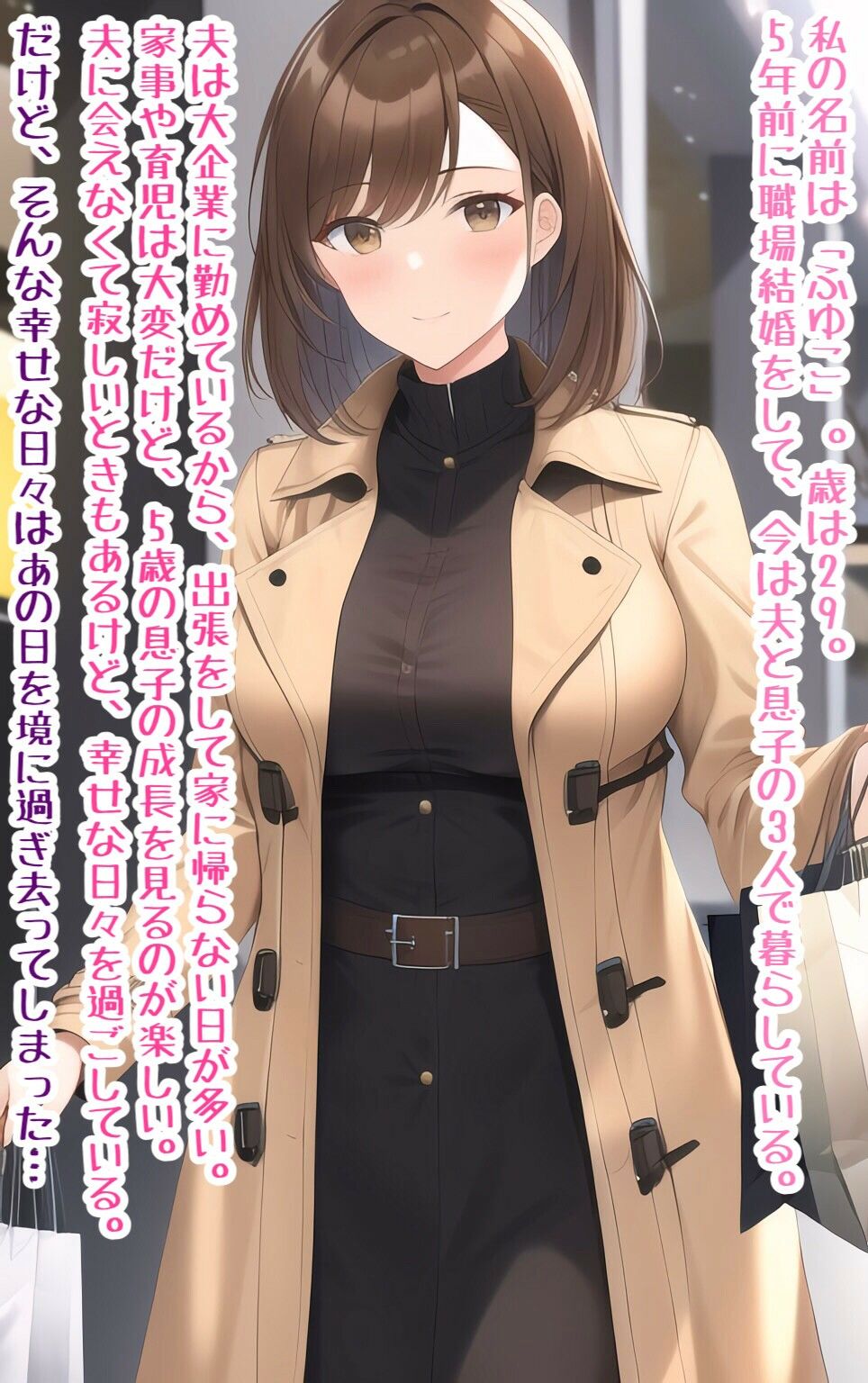 サンプル画像1:ぴっちりスーツ好きの間男に弄ばれる人妻(ピッチリスキー) [d_263623]