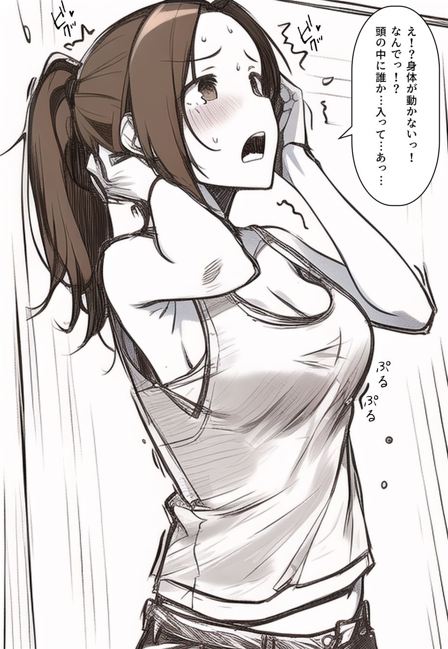 サンプル画像2:ストーリー付き憑依CG集 憑依の時間(Yoshiのイラスト工房) [d_263782]