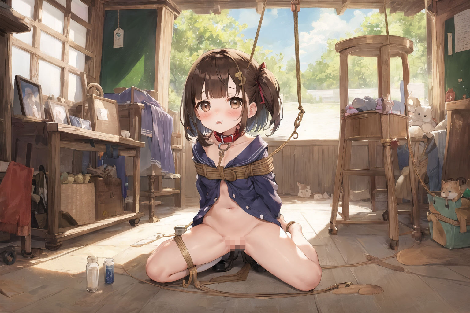 サンプル画像5:監禁調教！束縛の少女たち(性癖専門店) [d_263794]