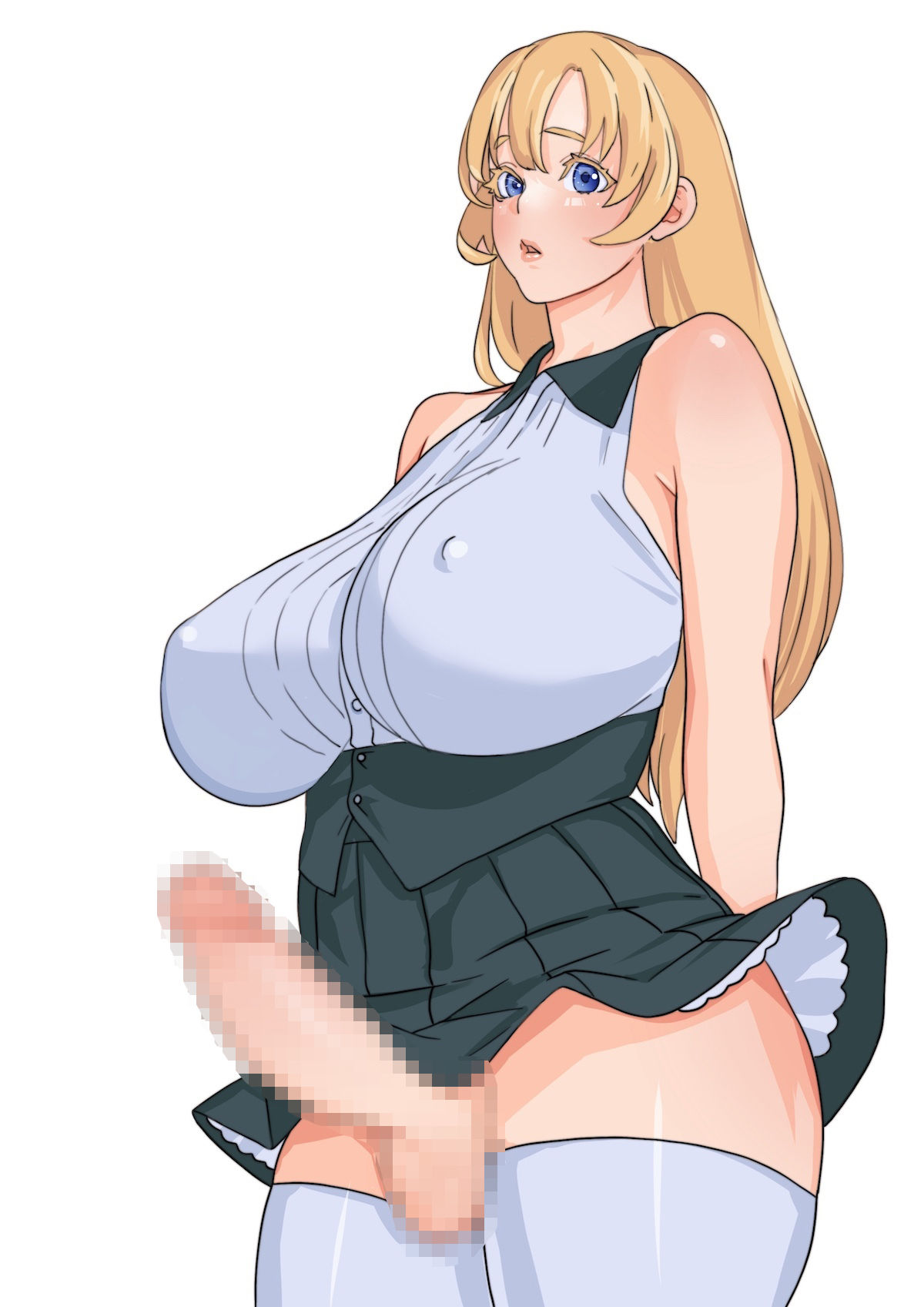 サンプル画像2:エルフ＆フタナリイラスト集(レイトン工房) [d_264082]