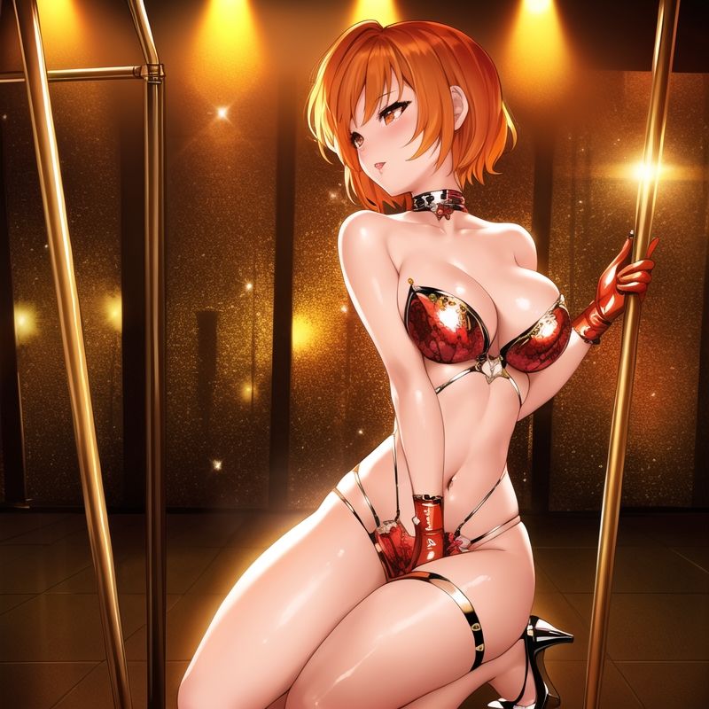 サンプル画像4:☆ギラギラ☆ポールダンサーのお姉さん2(からくりや) [d_264518]