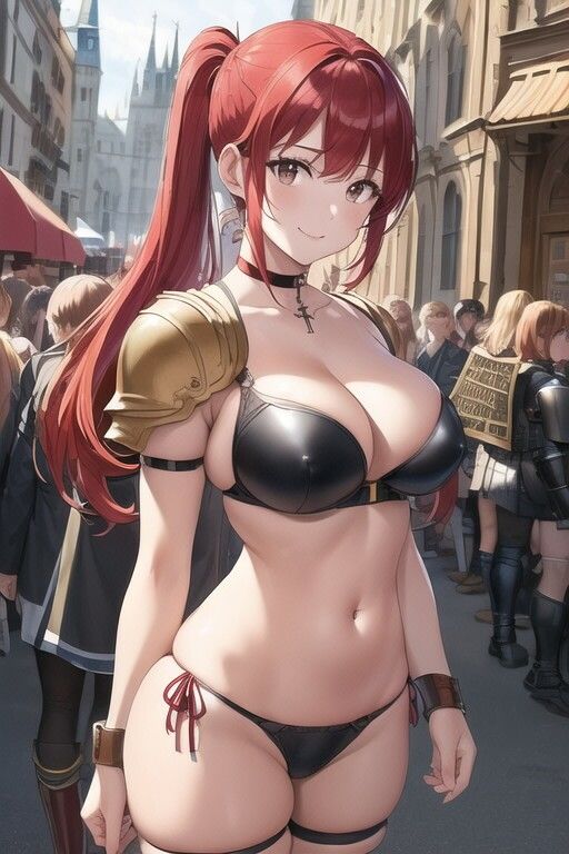 サンプル画像1:転生したら胸と股間の障壁が低い世界だった！？（戦士ちゃん編）(エロパンダ) [d_264539]